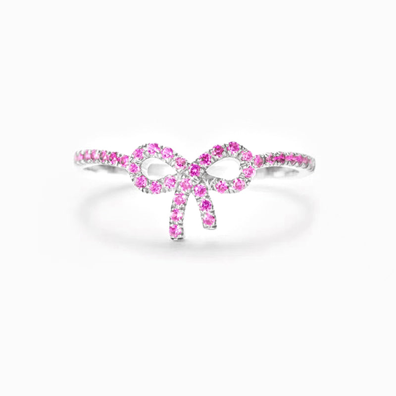 Pave Bow Ring
