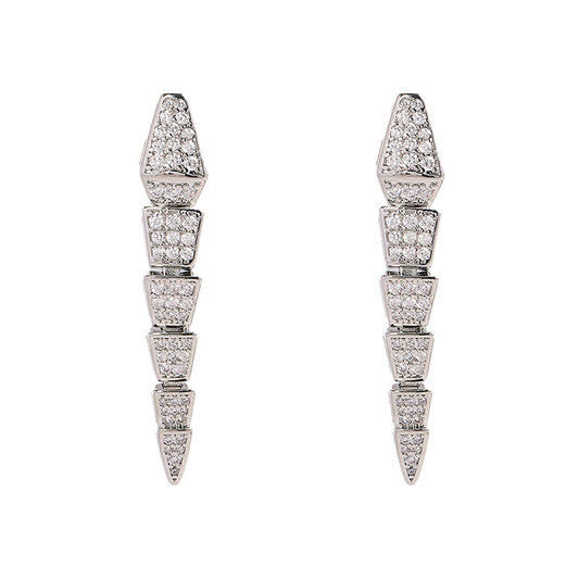 18K Serpenti Viper Earrings